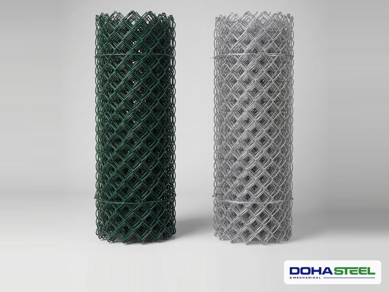 Chain link fencing net